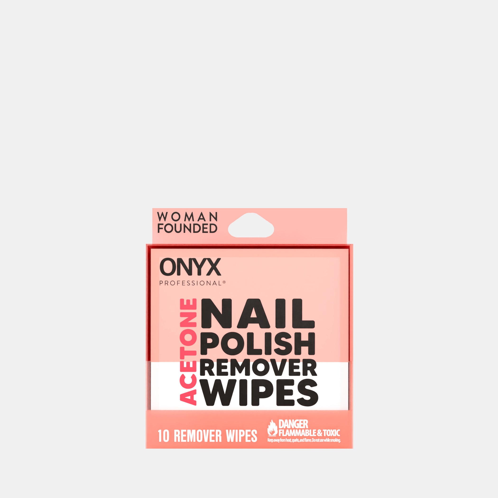 2in1 Acetone Remover Nail Polish Wipes ONYX Professional®